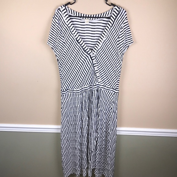 Maeve Dresses & Skirts - Maeve by Anthropologie Women’s Textured Patterned Faux Wrap A-Line Dress